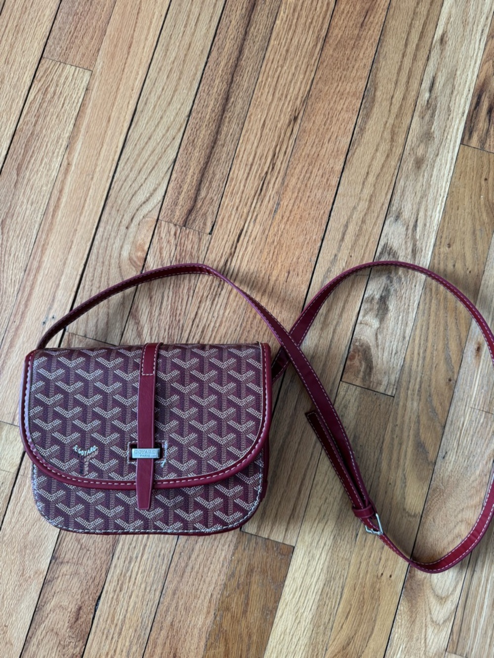 Goyard INSPO Crossbody Bag with Logo Plate